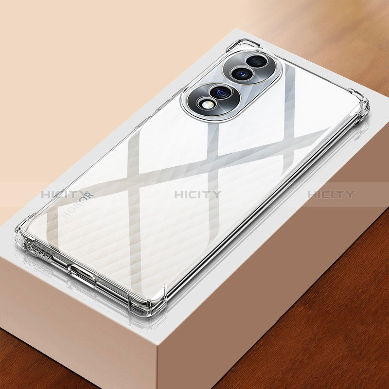 Custodia Silicone Trasparente Ultra Slim Morbida per Huawei Honor X7b Chiaro
