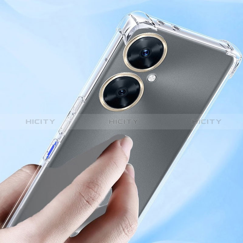 Custodia Silicone Trasparente Ultra Slim Morbida per Huawei Nova 11i Chiaro