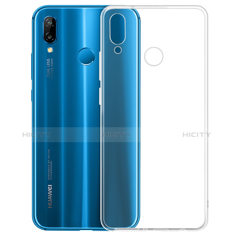 Custodia Silicone Trasparente Ultra Slim Morbida per Huawei Nova 3 Chiaro