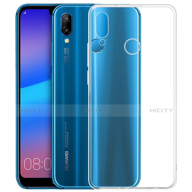 Custodia Silicone Trasparente Ultra Slim Morbida per Huawei Nova 3 Chiaro