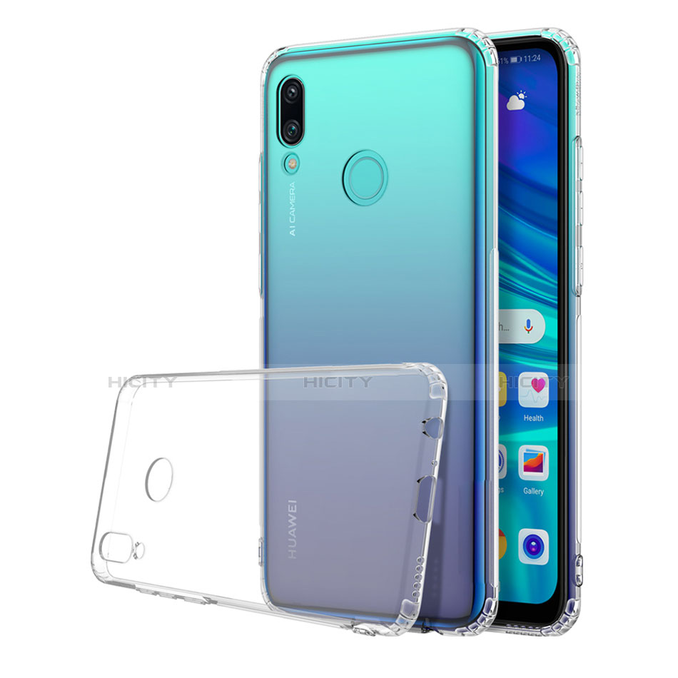 Custodia Silicone Trasparente Ultra Slim Morbida per Huawei P Smart (2019) Chiaro