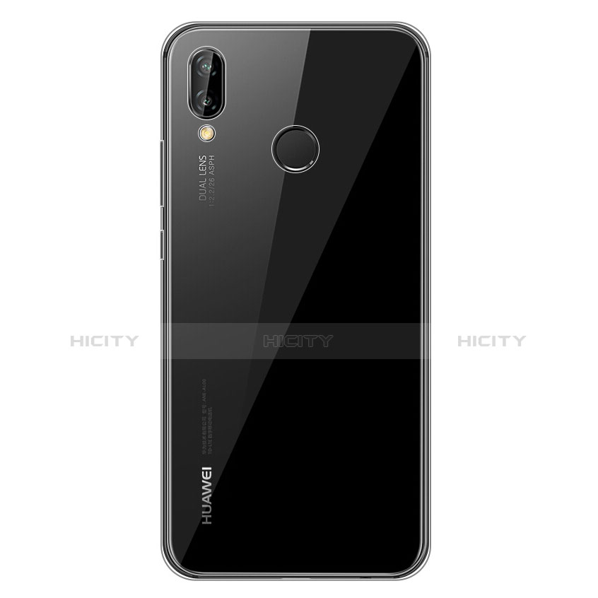 Custodia Silicone Trasparente Ultra Slim Morbida per Huawei P Smart+ Plus Chiaro