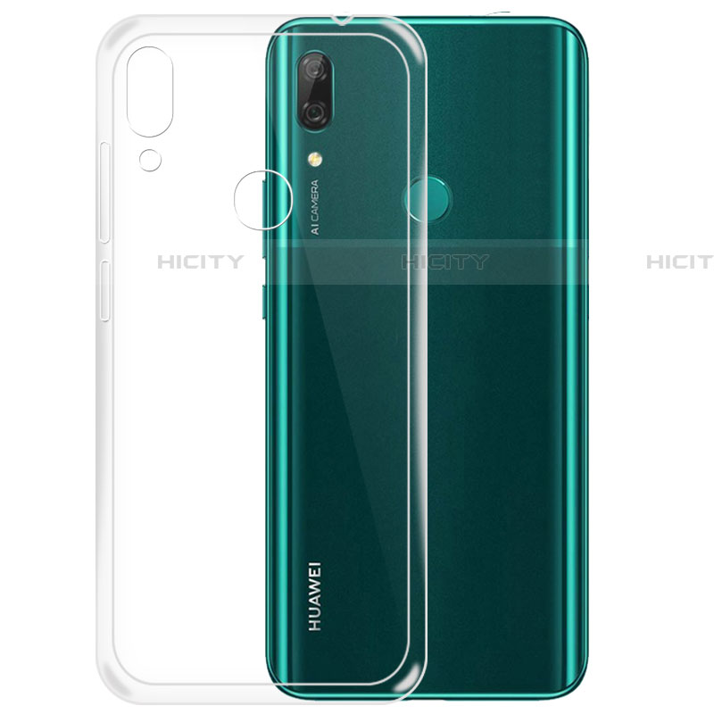 Custodia Silicone Trasparente Ultra Slim Morbida per Huawei P Smart Z Chiaro