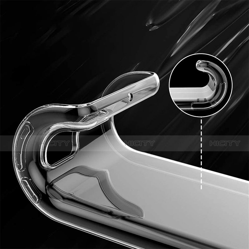 Custodia Silicone Trasparente Ultra Slim Morbida per Huawei P40 Pro+ Plus Chiaro