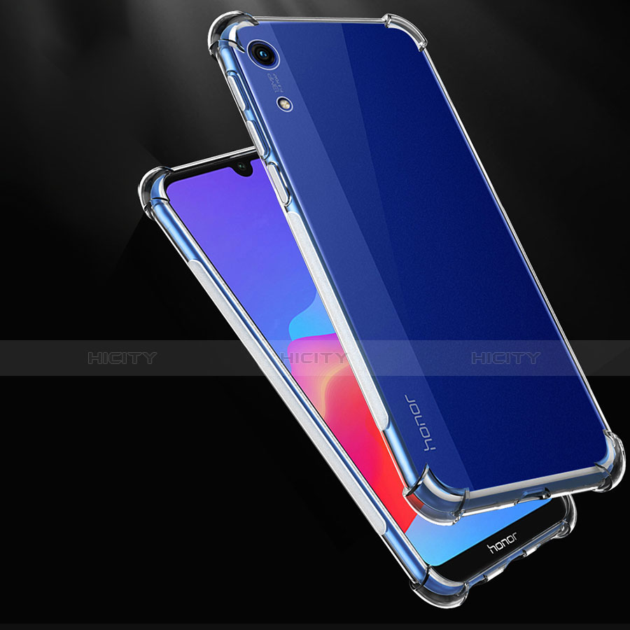 Custodia Silicone Trasparente Ultra Slim Morbida per Huawei Y6 Pro (2019) Chiaro