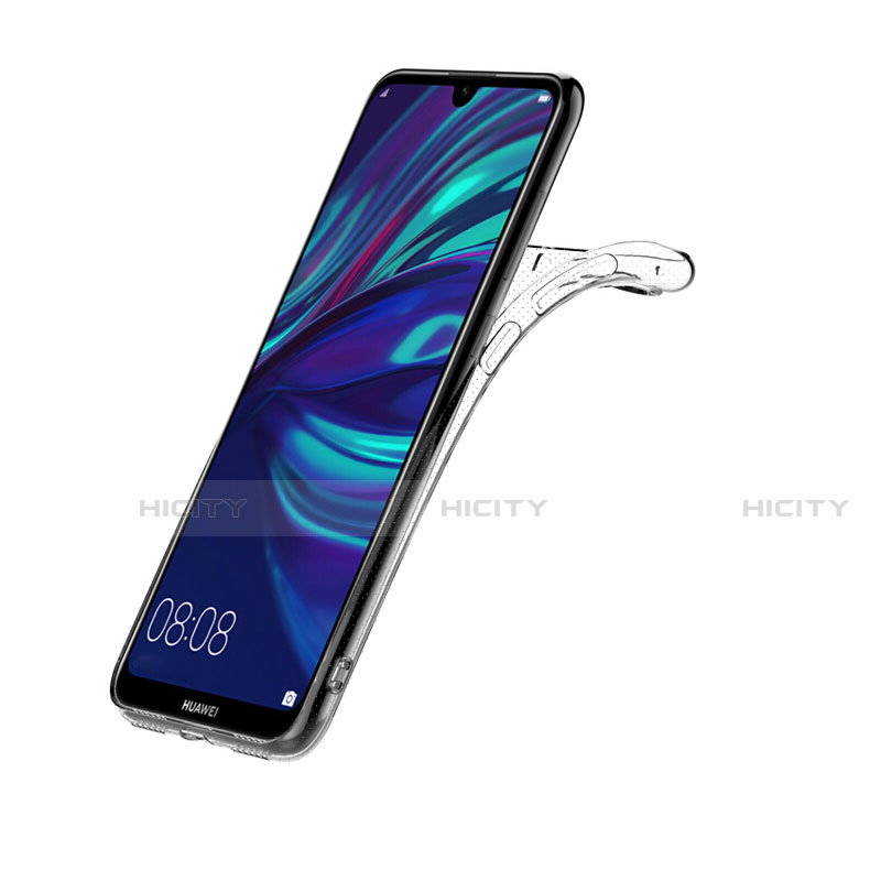 Custodia Silicone Trasparente Ultra Slim Morbida per Huawei Y7 (2019) Chiaro