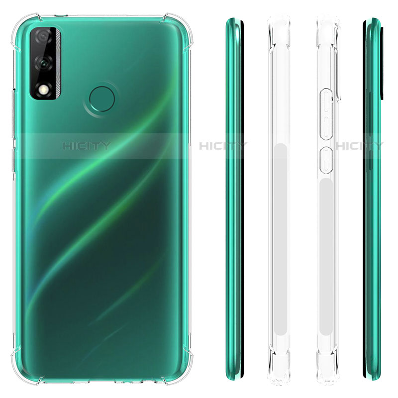 Custodia Silicone Trasparente Ultra Slim Morbida per Huawei Y8s Chiaro