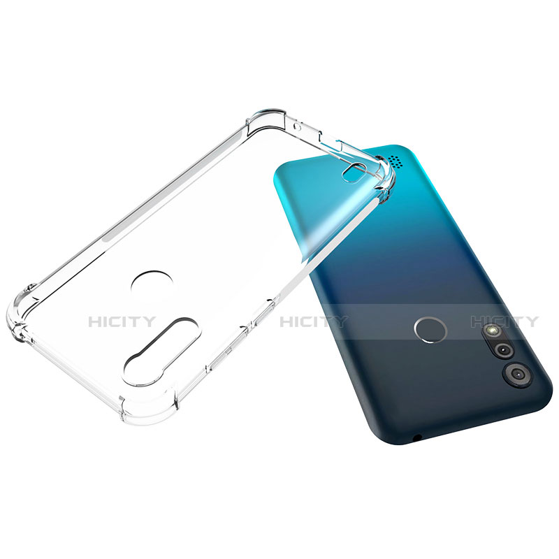 Custodia Silicone Trasparente Ultra Slim Morbida per Motorola Moto E6s (2020) Chiaro