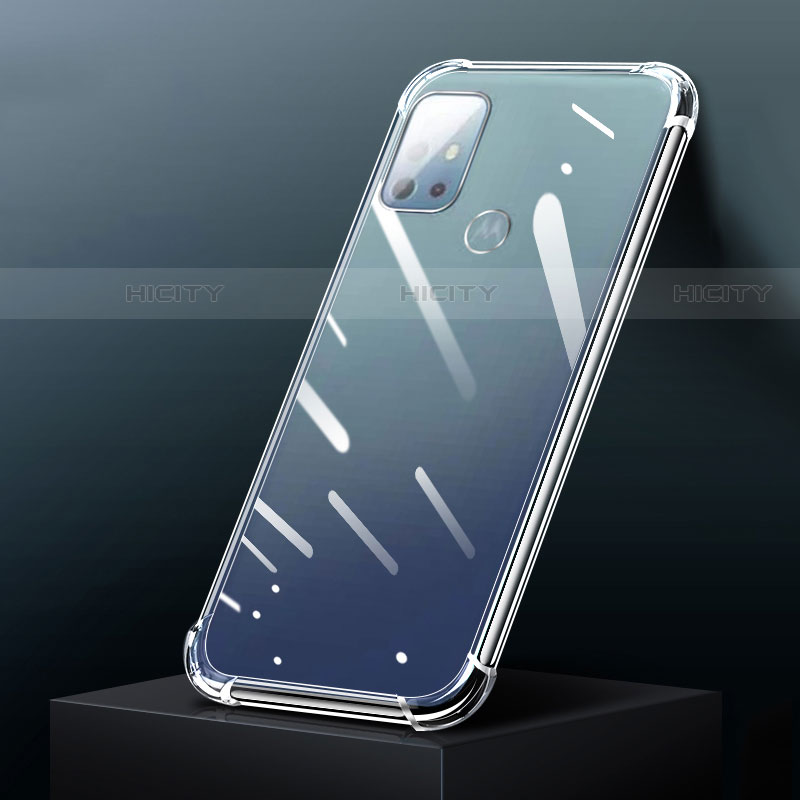 Custodia Silicone Trasparente Ultra Slim Morbida per Motorola Moto G30 Chiaro