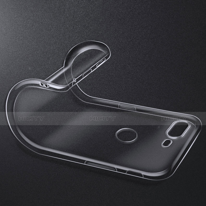 Custodia Silicone Trasparente Ultra Slim Morbida per OnePlus 5T A5010 Chiaro