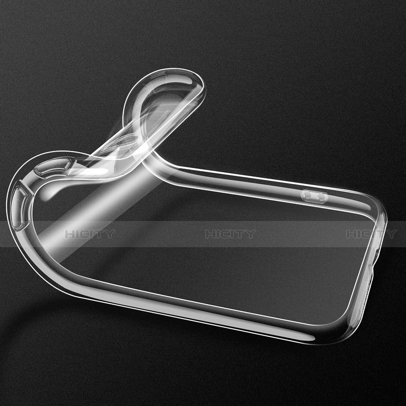 Custodia Silicone Trasparente Ultra Slim Morbida per OnePlus 8 Chiaro