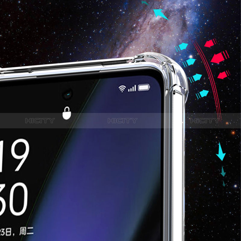 Custodia Silicone Trasparente Ultra Slim Morbida per OnePlus Nord CE 3 5G Chiaro