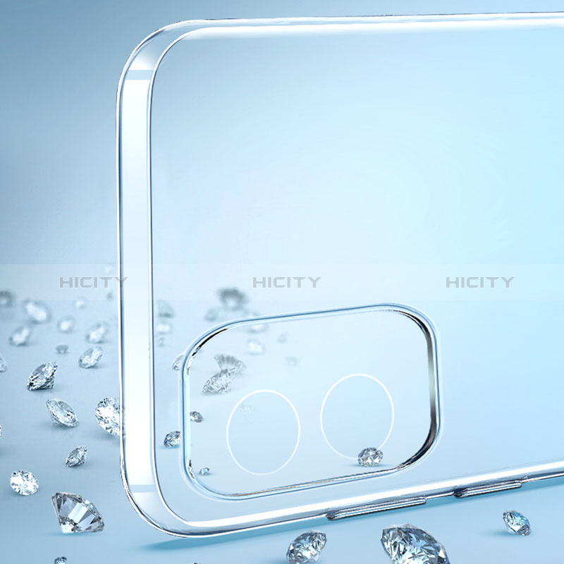 Custodia Silicone Trasparente Ultra Slim Morbida per Oppo A1x 5G Chiaro