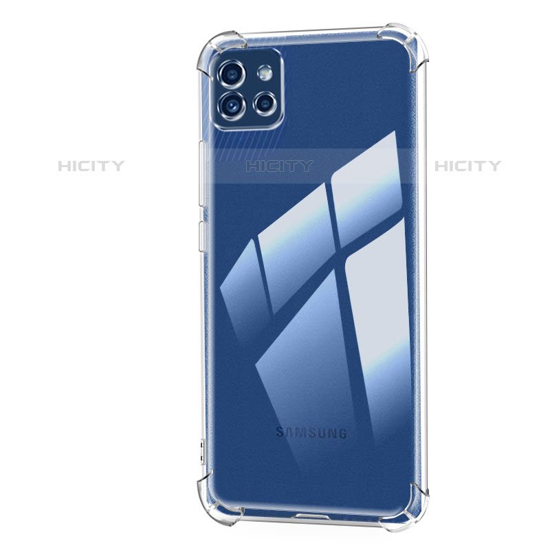 Custodia Silicone Trasparente Ultra Slim Morbida per Samsung Galaxy A03 Chiaro