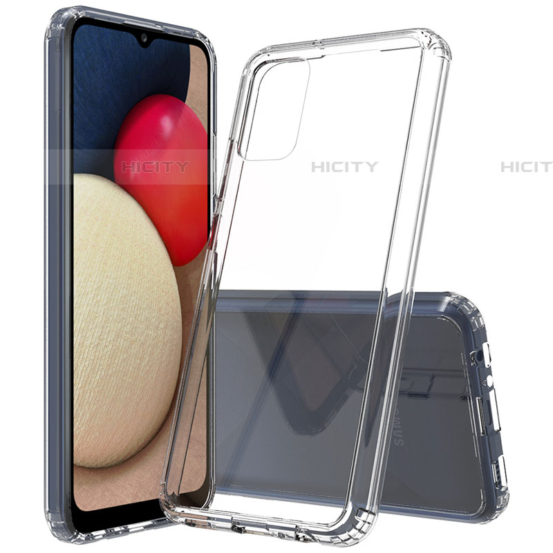 Custodia Silicone Trasparente Ultra Slim Morbida per Samsung Galaxy A03s Chiaro