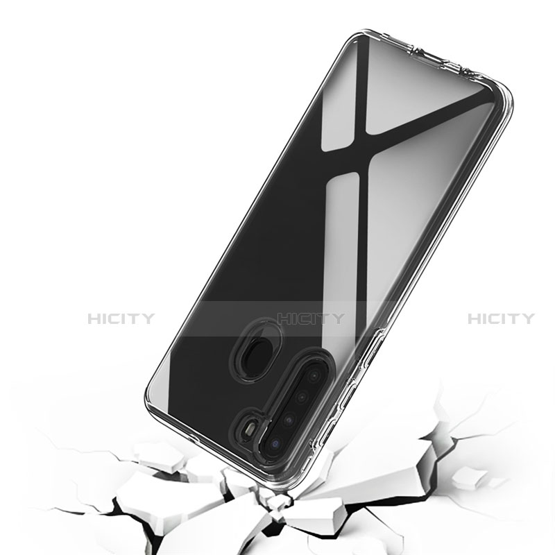 Custodia Silicone Trasparente Ultra Slim Morbida per Samsung Galaxy A21 Chiaro