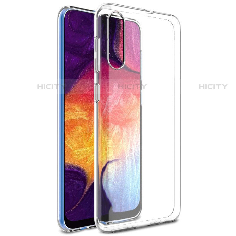 Custodia Silicone Trasparente Ultra Slim Morbida per Samsung Galaxy A30S Chiaro