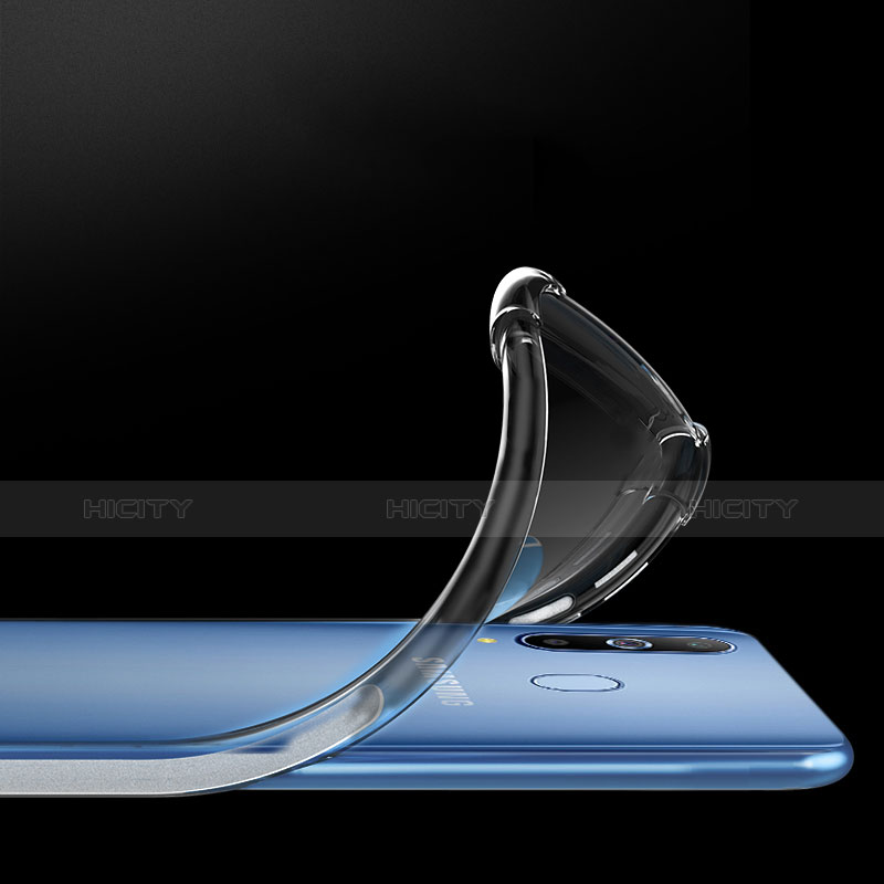 Custodia Silicone Trasparente Ultra Slim Morbida per Samsung Galaxy A8s SM-G8870 Chiaro