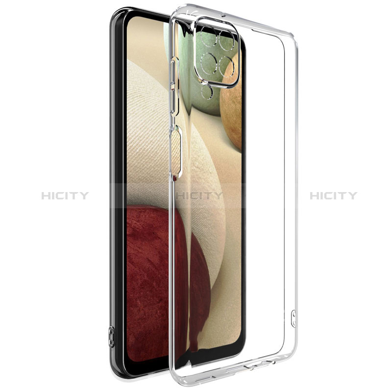Custodia Silicone Trasparente Ultra Slim Morbida per Samsung Galaxy F12 Chiaro