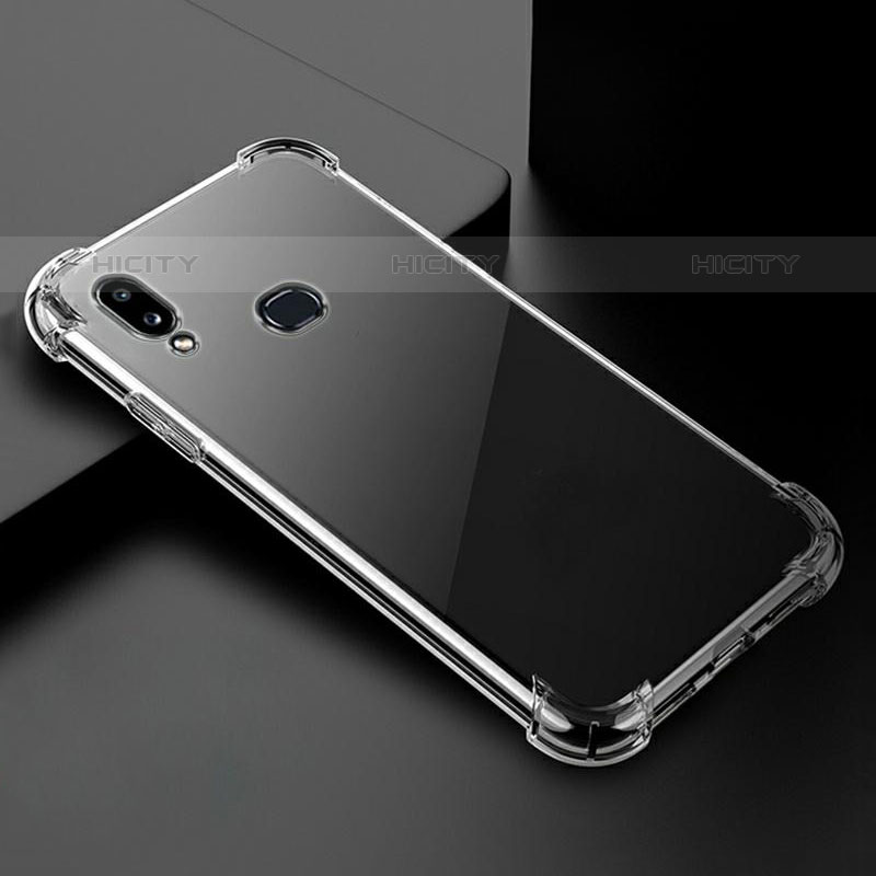 Custodia Silicone Trasparente Ultra Slim Morbida per Samsung Galaxy M01s Chiaro