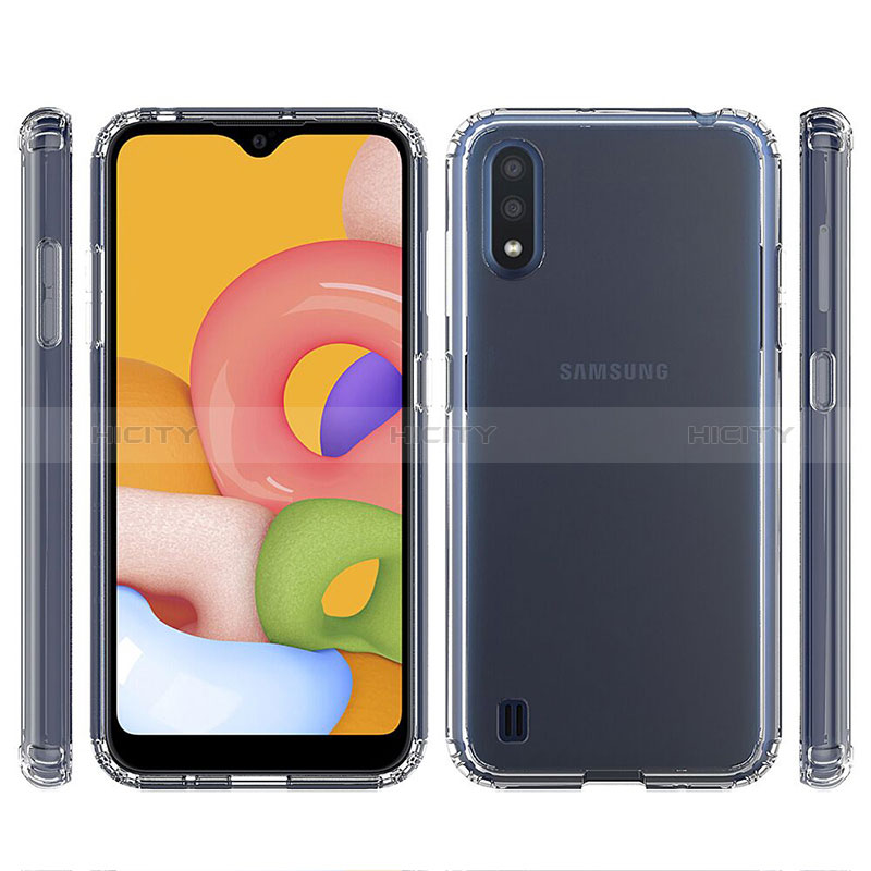 Custodia Silicone Trasparente Ultra Slim Morbida per Samsung Galaxy M10 Chiaro