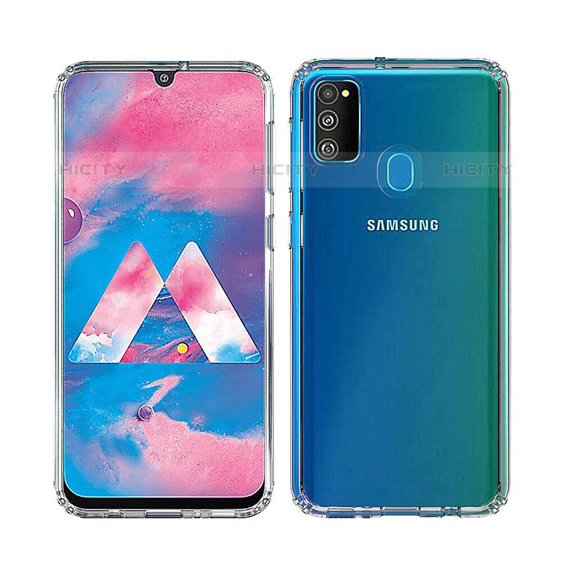 Custodia Silicone Trasparente Ultra Slim Morbida per Samsung Galaxy M21 (2021) Chiaro