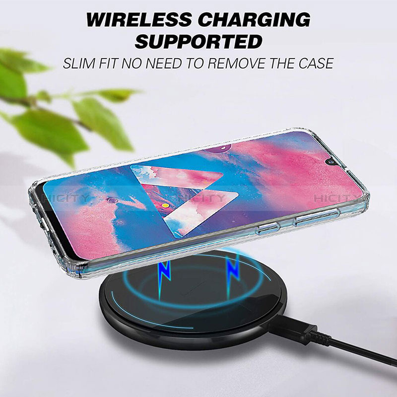 Custodia Silicone Trasparente Ultra Slim Morbida per Samsung Galaxy M30s Chiaro