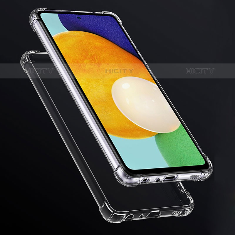 Custodia Silicone Trasparente Ultra Slim Morbida per Samsung Galaxy M32 5G Chiaro