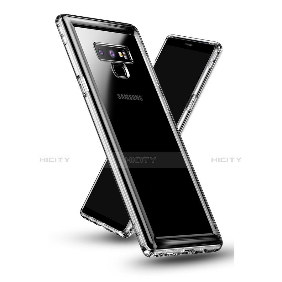 Custodia Silicone Trasparente Ultra Slim Morbida per Samsung Galaxy Note 9 Chiaro