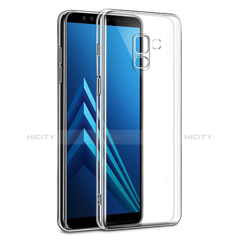Custodia Silicone Trasparente Ultra Slim Morbida per Samsung Galaxy On6 (2018) J600F J600G Chiaro