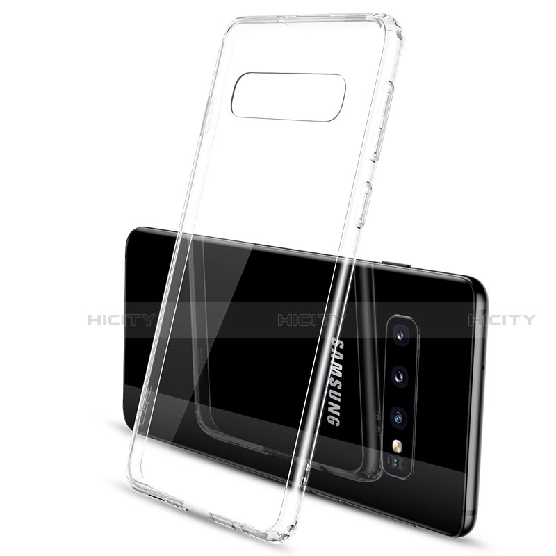 Custodia Silicone Trasparente Ultra Slim Morbida per Samsung Galaxy S10 5G Chiaro