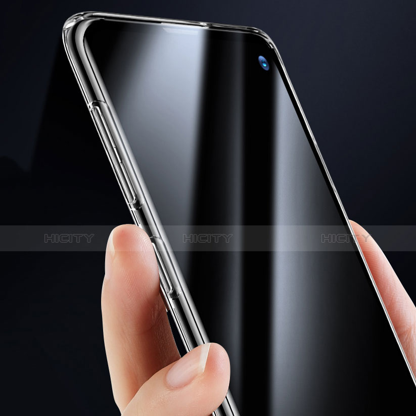 Custodia Silicone Trasparente Ultra Slim Morbida per Samsung Galaxy S10 Chiaro