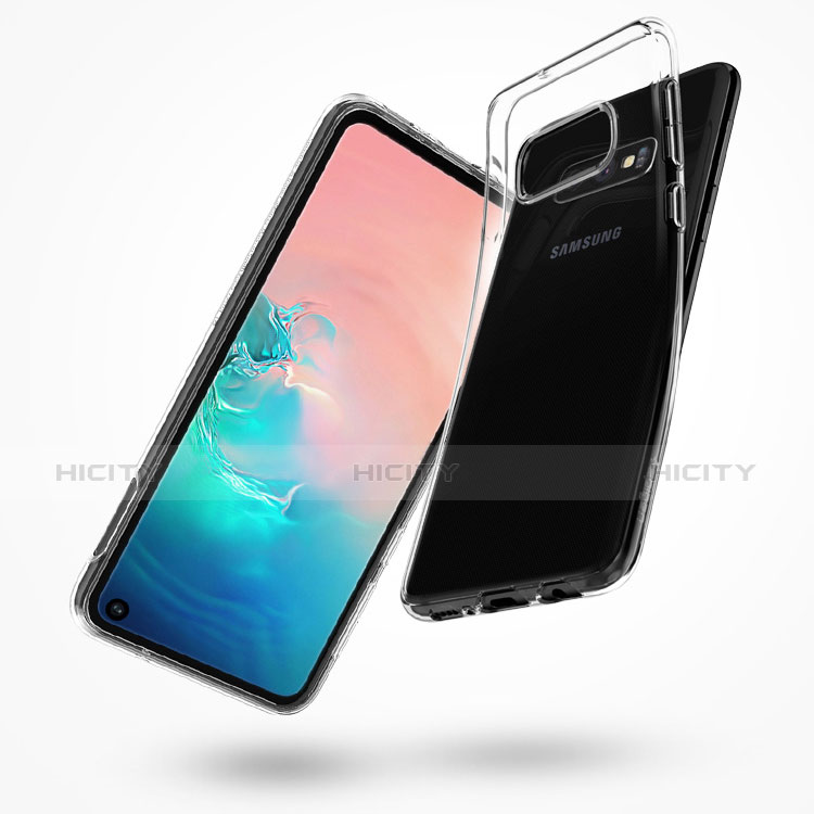 Custodia Silicone Trasparente Ultra Slim Morbida per Samsung Galaxy S10e Chiaro