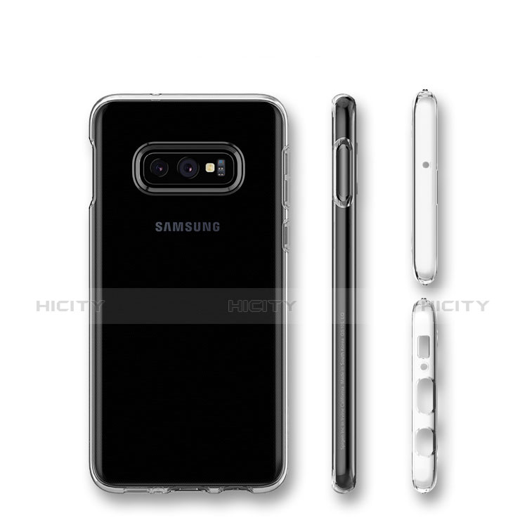 Custodia Silicone Trasparente Ultra Slim Morbida per Samsung Galaxy S10e Chiaro