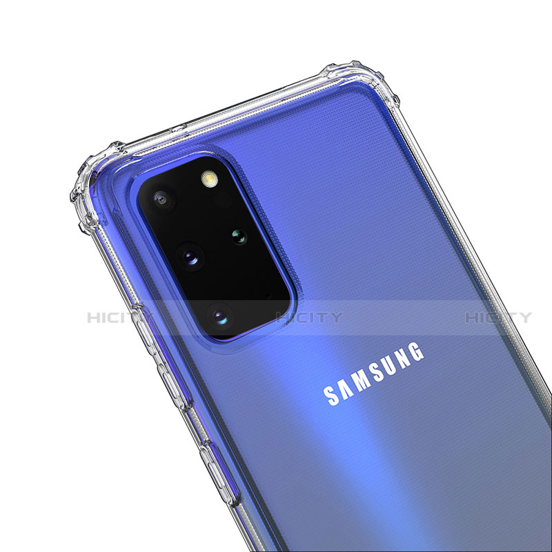Custodia Silicone Trasparente Ultra Slim Morbida per Samsung Galaxy S20 Plus 5G Chiaro