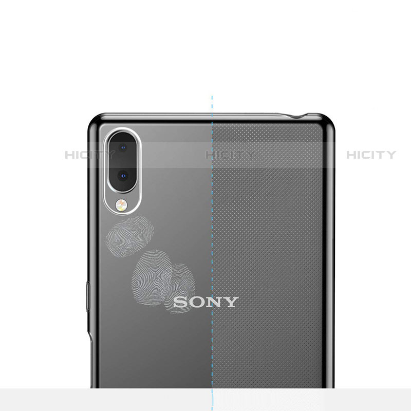 Custodia Silicone Trasparente Ultra Slim Morbida per Sony Xperia L3 Chiaro