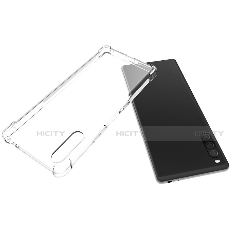 Custodia Silicone Trasparente Ultra Slim Morbida per Sony Xperia L4 Chiaro