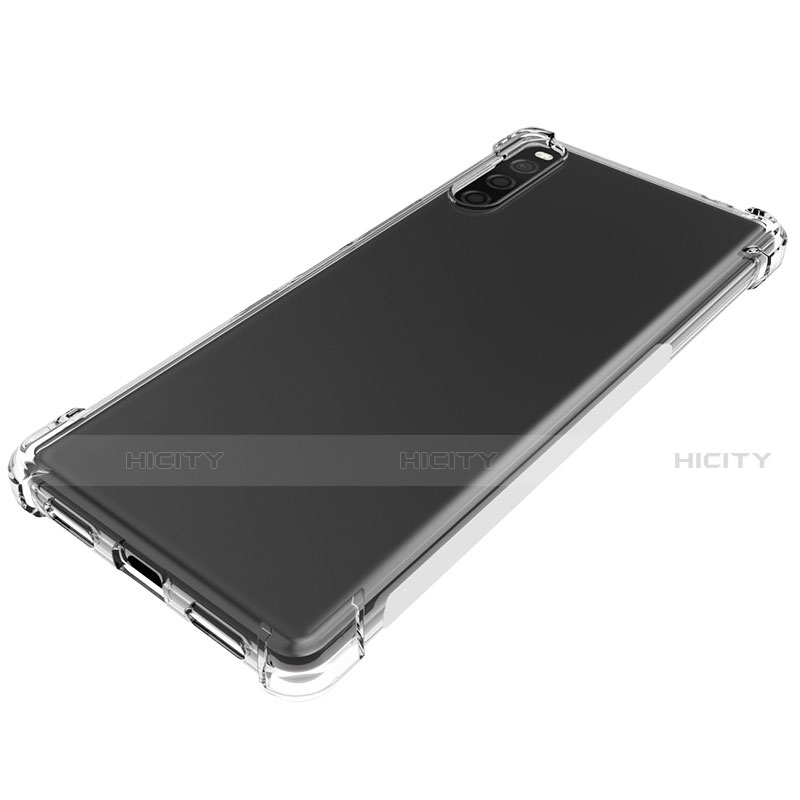 Custodia Silicone Trasparente Ultra Slim Morbida per Sony Xperia L4 Chiaro