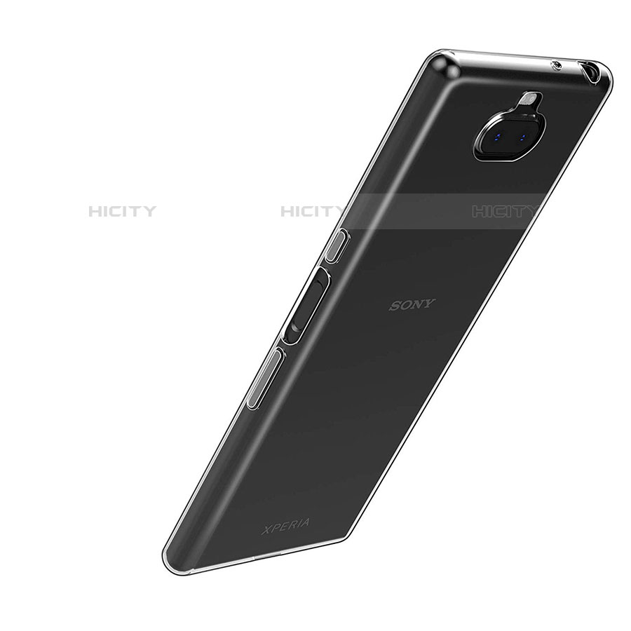 Custodia Silicone Trasparente Ultra Slim Morbida per Sony Xperia XA3 Chiaro
