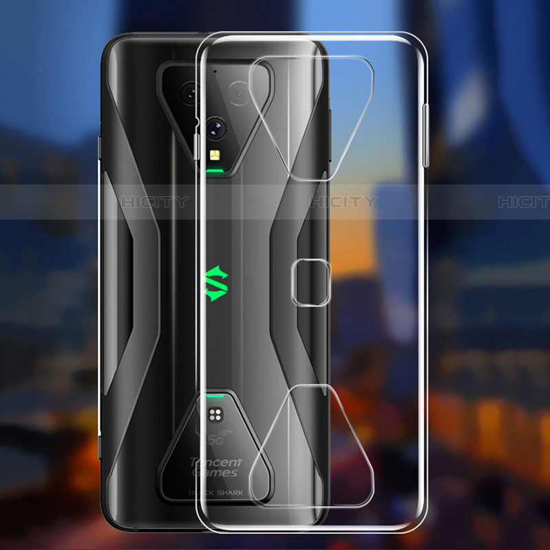 Custodia Silicone Trasparente Ultra Slim Morbida per Xiaomi Black Shark 3 Pro Chiaro