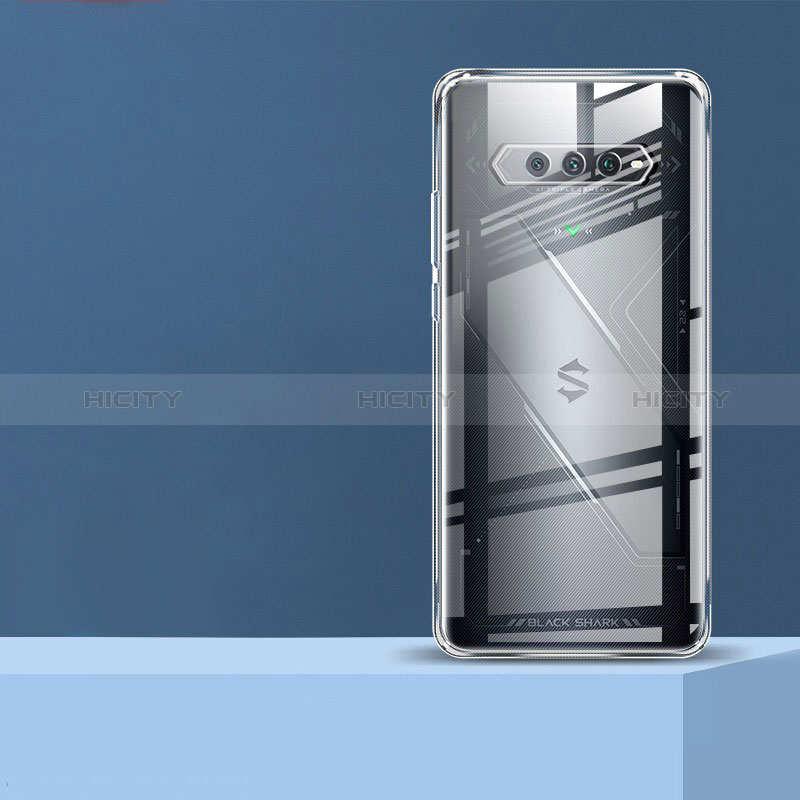 Custodia Silicone Trasparente Ultra Slim Morbida per Xiaomi Black Shark 5 RS 5G Chiaro