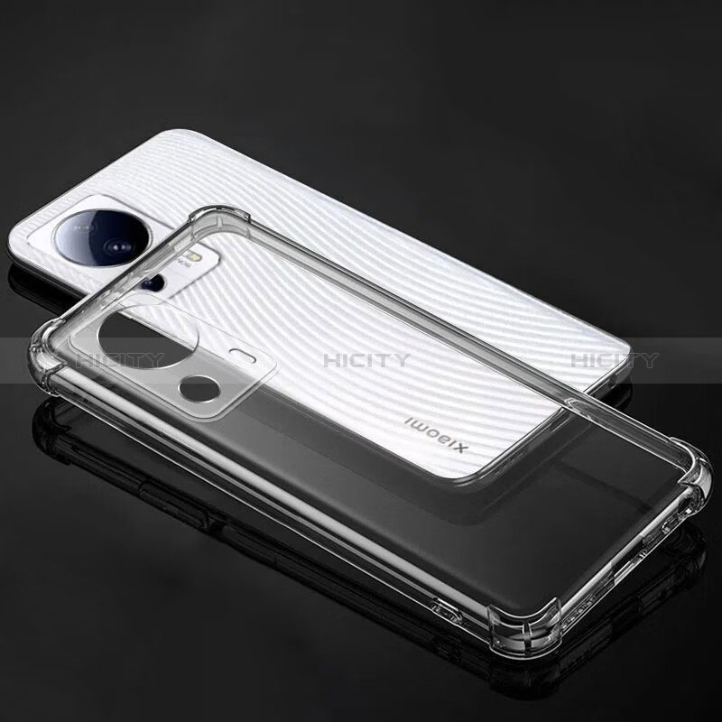 Custodia Silicone Trasparente Ultra Slim Morbida per Xiaomi Mi 12 Lite NE 5G Chiaro