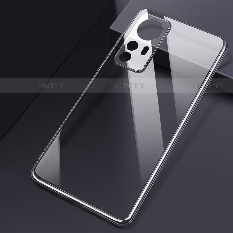 Custodia Silicone Trasparente Ultra Slim Morbida per Xiaomi Mi 12 Pro 5G Chiaro