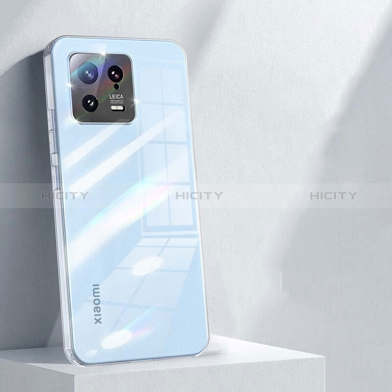 Custodia Silicone Trasparente Ultra Slim Morbida per Xiaomi Mi 13 5G Chiaro
