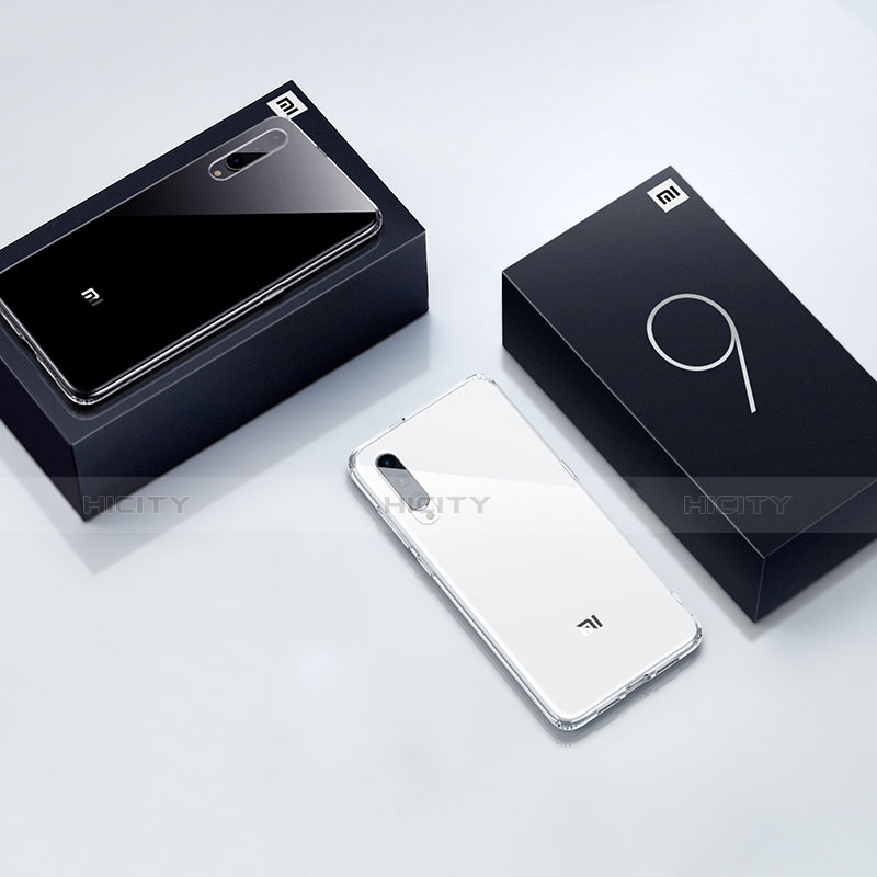 Custodia Silicone Trasparente Ultra Slim Morbida per Xiaomi Mi 9 Chiaro