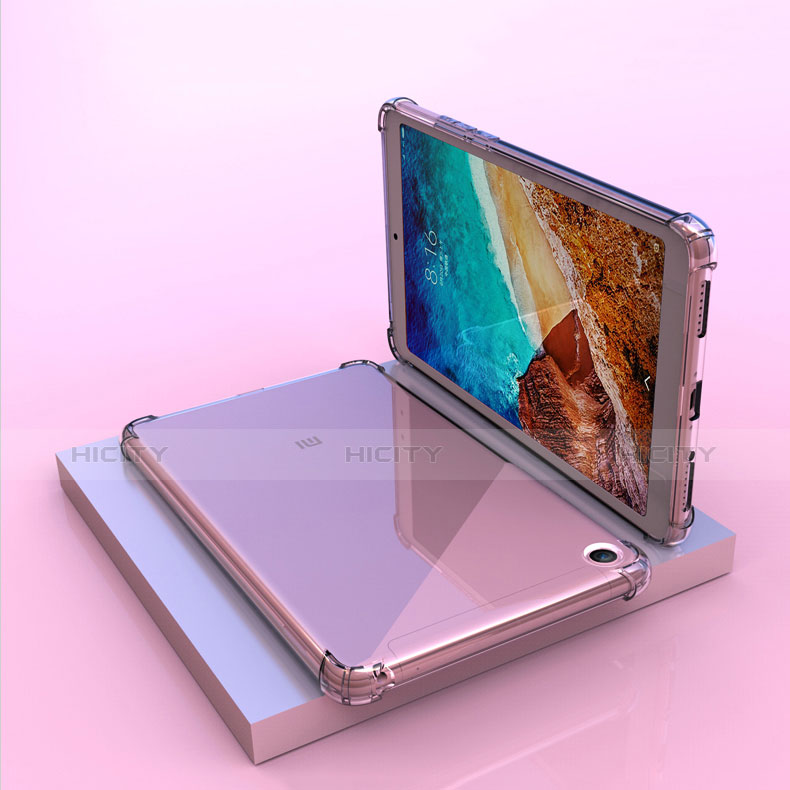 Custodia Silicone Trasparente Ultra Slim Morbida per Xiaomi Mi Pad 4 Chiaro