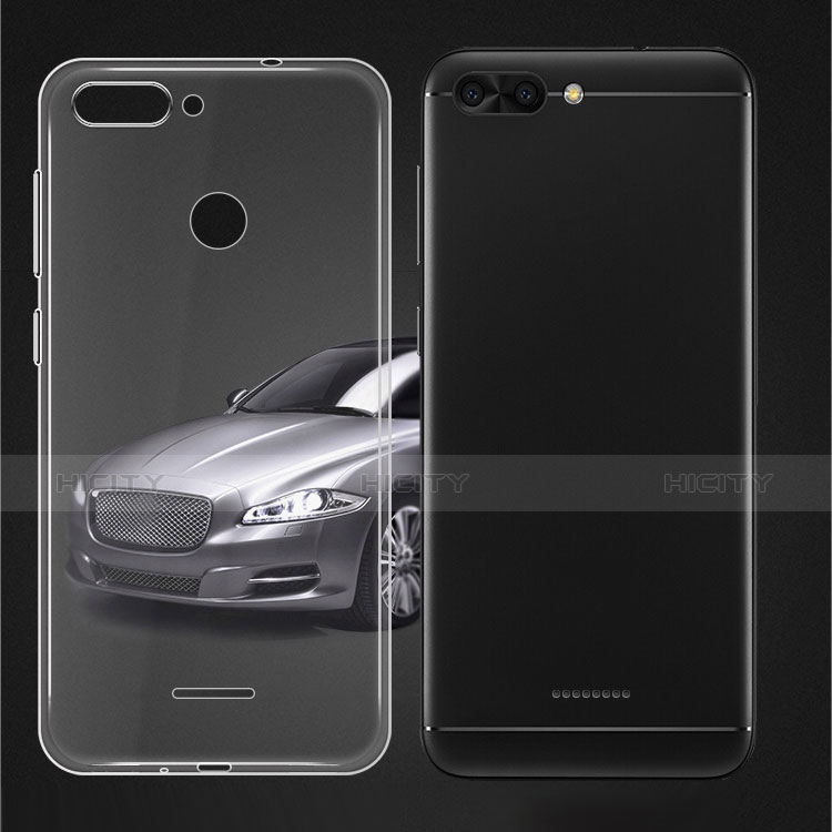 Custodia Silicone Trasparente Ultra Slim Morbida per Xiaomi Redmi 6 Chiaro