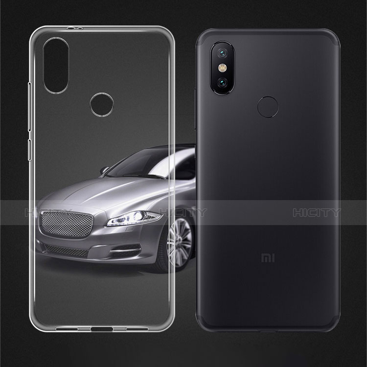 Custodia Silicone Trasparente Ultra Slim Morbida per Xiaomi Redmi 6 Pro Chiaro