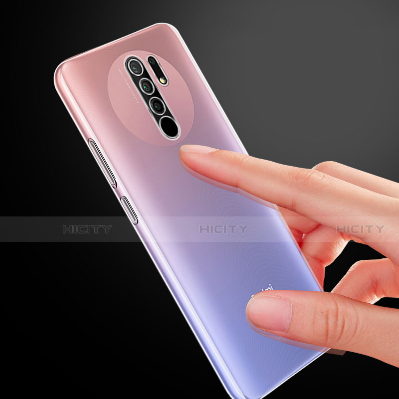 Custodia Silicone Trasparente Ultra Slim Morbida per Xiaomi Redmi 9 Chiaro