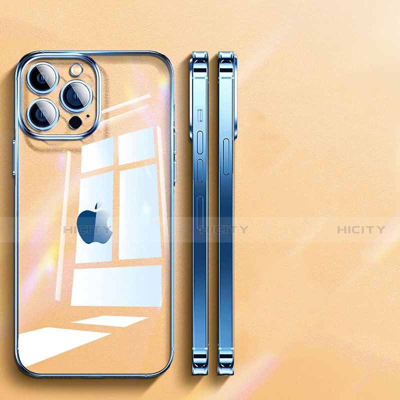 Custodia Silicone Trasparente Ultra Slim Morbida Z01 per Apple iPhone 13 Pro Chiaro